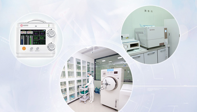 术中 · 一体化无菌消毒数控麻醉结合心电综合监护